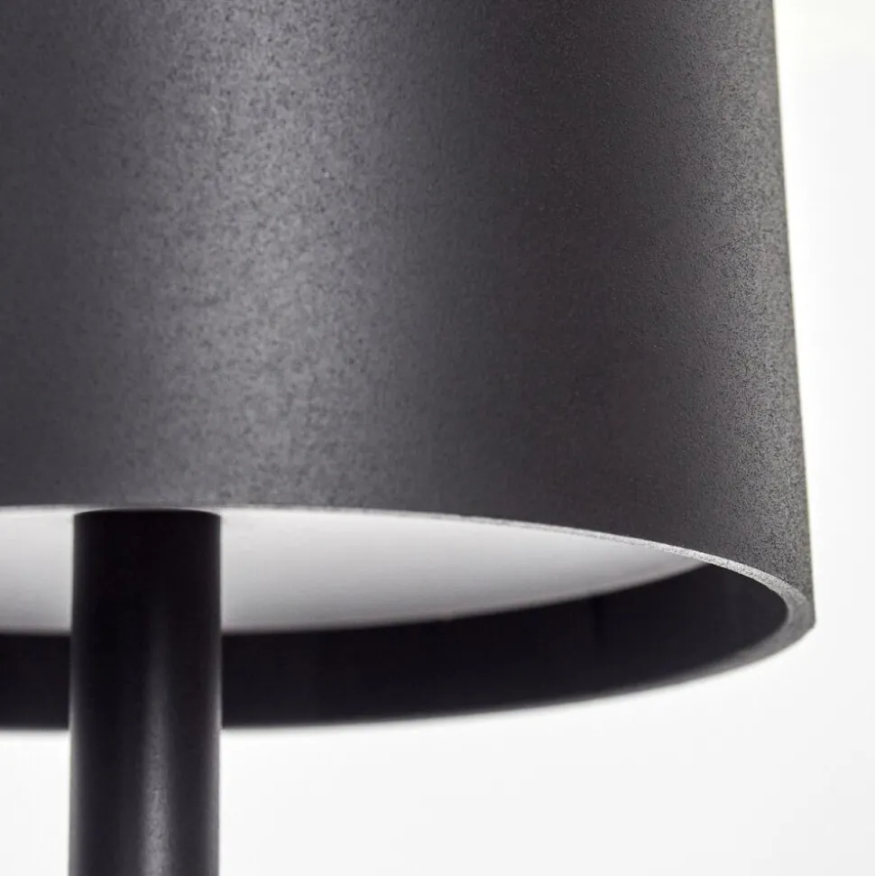 Lampe A Poser Cajas Led Noir, 1 Lumiere
