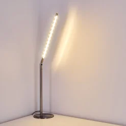 Lampe A Poser Deje Led Nickel Mat, 1 Lumiere