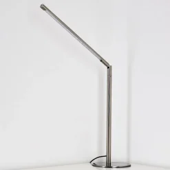 Lampe A Poser Deje Led Nickel Mat, 1 Lumiere