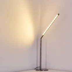 Lampe A Poser Deje Led Nickel Mat, 1 Lumiere