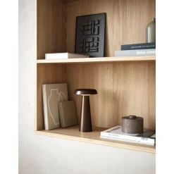 Lampe A Poser Design For The People By Nordlux Arcello Led Brun, 1 Lumiere