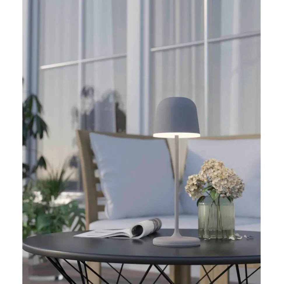 Lampe A Poser Eglo Mannera Led Gris, 1 Lumiere