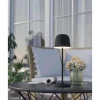 Lampe A Poser Eglo Mannera Led Noir, 1 Lumiere