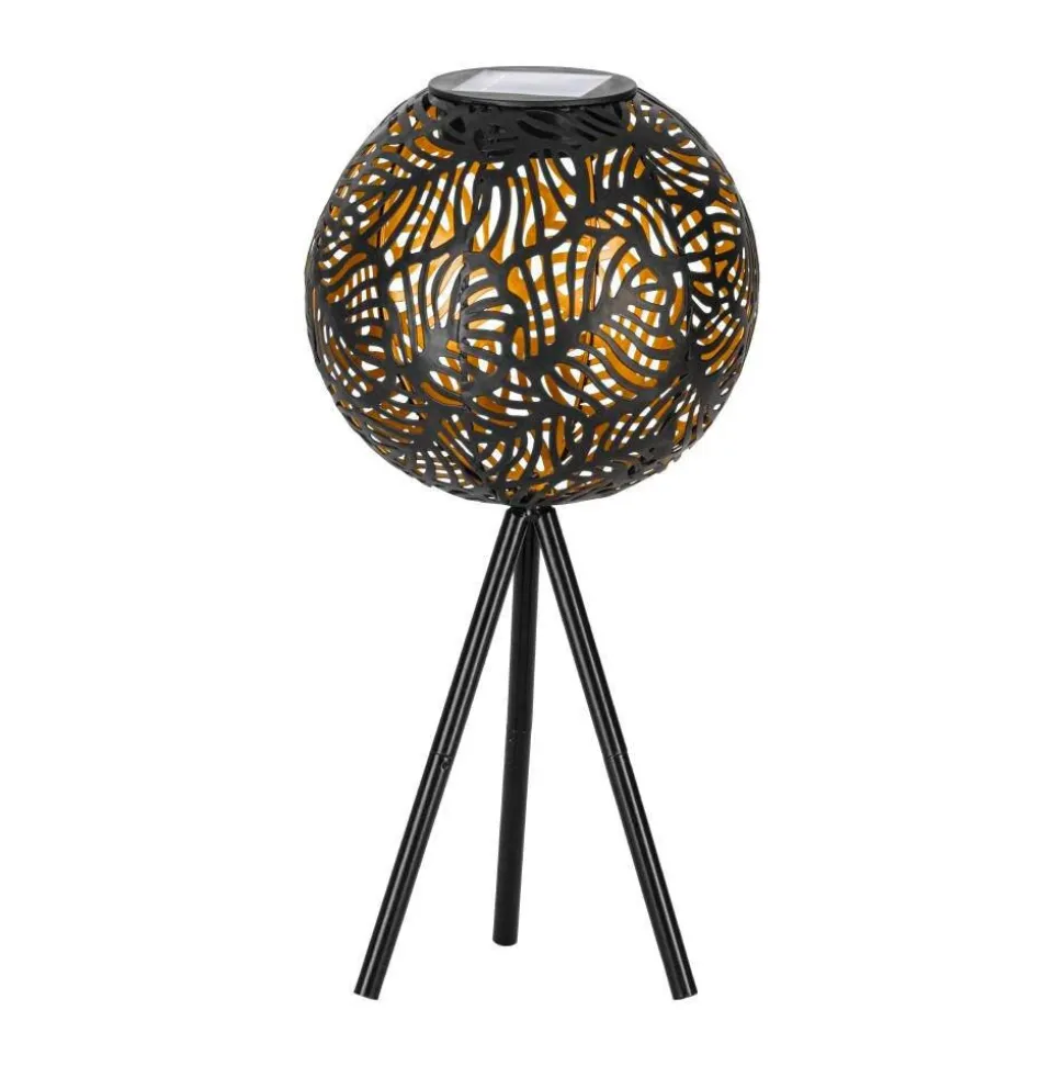 Lampe A Poser Eglo Z_Solar Led Or, Noir, 1 Lumiere