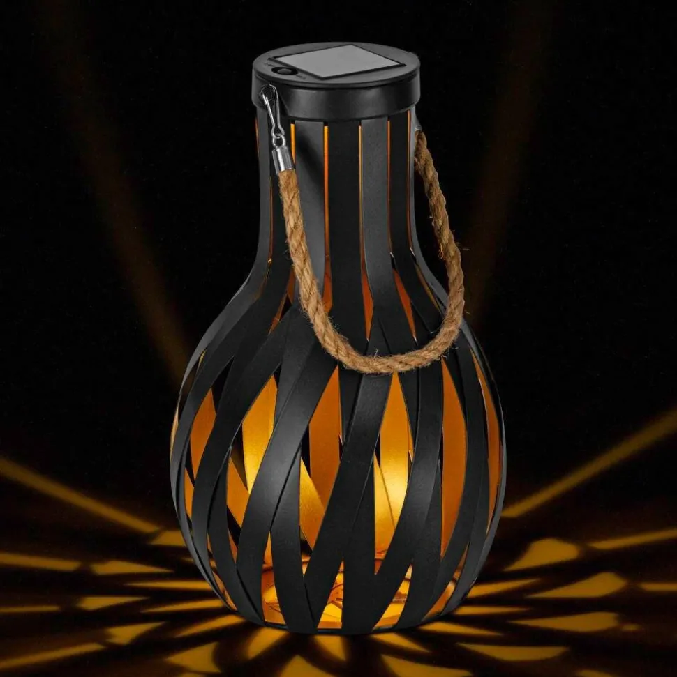 Lampe A Poser Eglo Z_Solar Led Or, Noir, 1 Lumiere