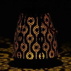Lampe A Poser Eglo Z_Solar Led Or, Noir, 1 Lumiere