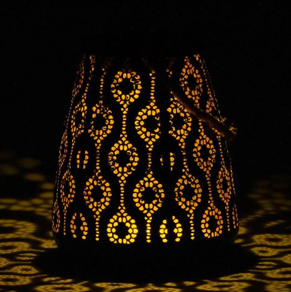 Lampe A Poser Eglo Z_Solar Led Or, Noir, 1 Lumiere