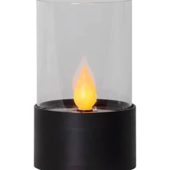 Lampe A Poser Eglo Z_Solar Led Noir, 1 Lumiere
