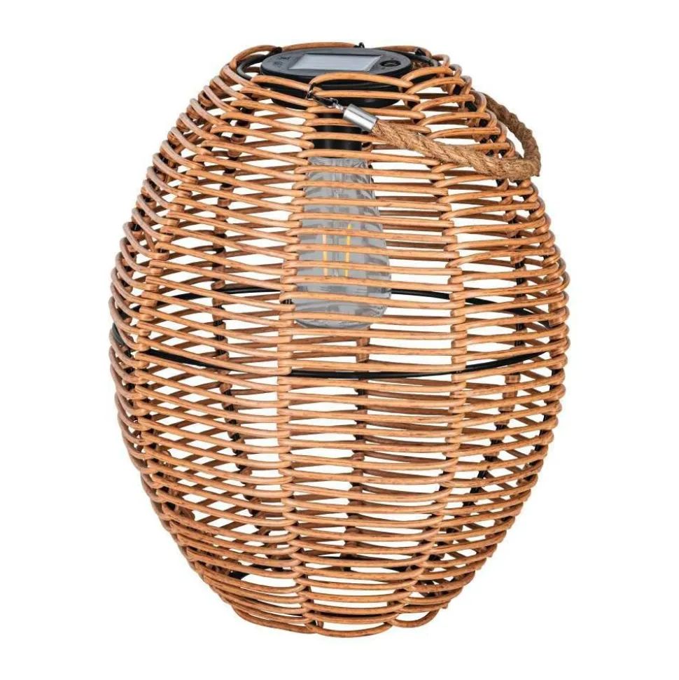 Lampe A Poser Eglo Z_Solar Led Brun, 2 Lumieres