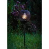 Lampe A Poser Eglo Z_Solar Led Noir, 2 Lumieres