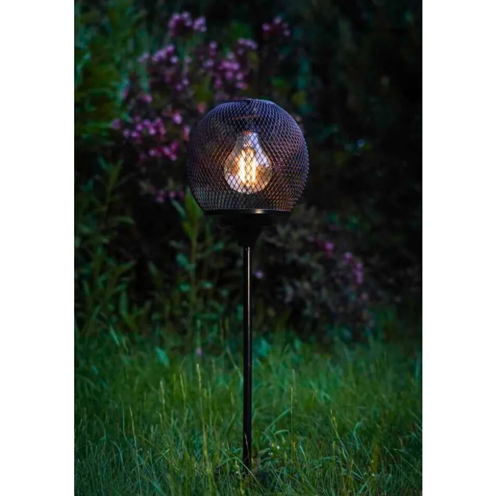 Lampe A Poser Eglo Z_Solar Led Noir, 2 Lumieres