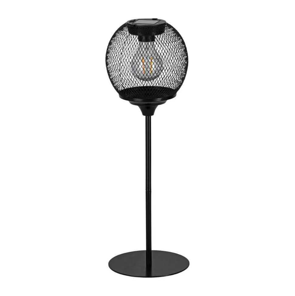 Lampe A Poser Eglo Z_Solar Led Noir, 2 Lumieres