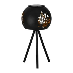Lampe A Poser Eglo Z_Solar Led Or, Noir, 1 Lumiere