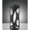 Lampe A Poser Fabas Luce Caddy Led Anthracite, 1 Lumiere