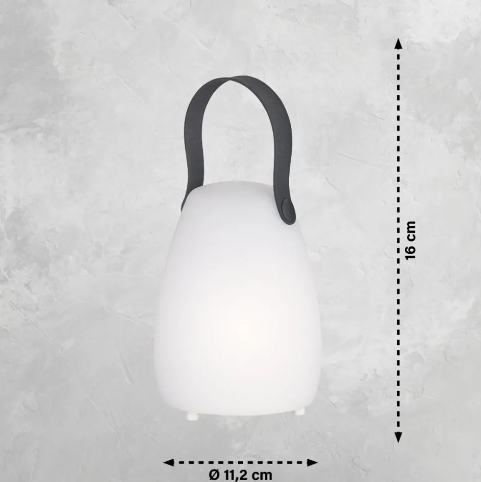 Lampe A Poser Fhl Easy Ruby Led Blanc, 1 Lumiere, Telecommandes, Changeur De Couleurs
