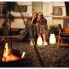 Lampe A Poser Fhl-Easy Ruby Led Blanc, 1 Lumiere, Telecommandes, Changeur De Couleurs