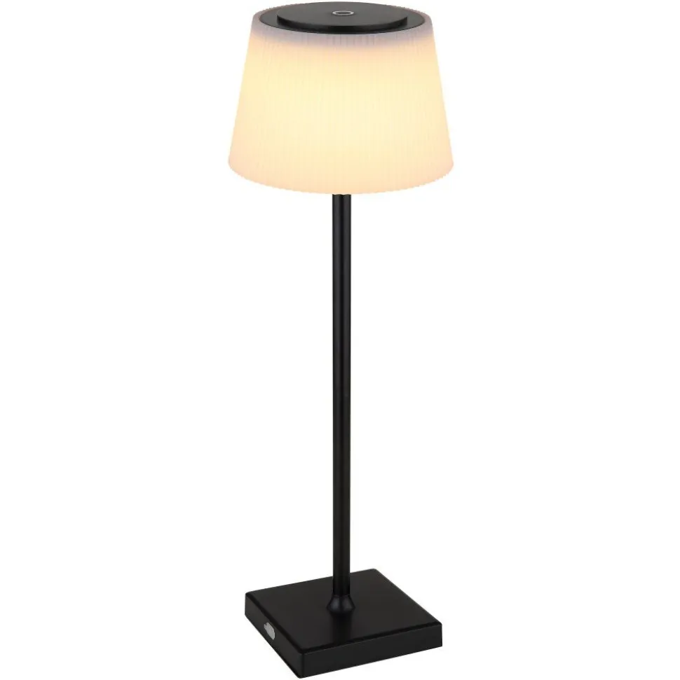 Lampe A Poser Globo Gregoir Led Noir, 1 Lumiere