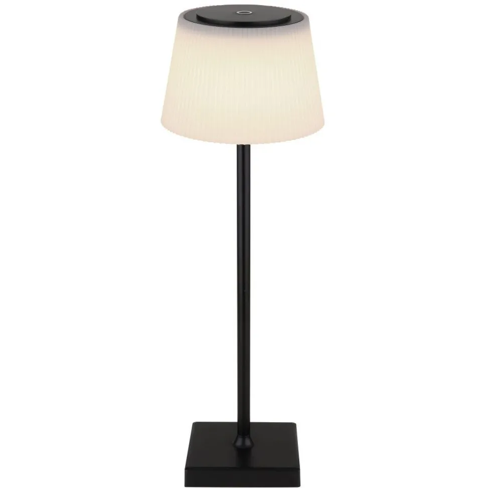 Lampe A Poser Globo Gregoir Led Noir, 1 Lumiere