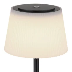 Lampe A Poser Globo Gregoir Led Noir, 1 Lumiere