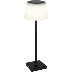 Lampe A Poser Globo Gregoir Led Noir, 1 Lumiere