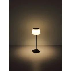 Lampe A Poser Globo Gregoir Led Noir, 1 Lumiere