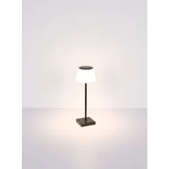 Lampe A Poser Globo Gregoir Led Noir, 1 Lumiere