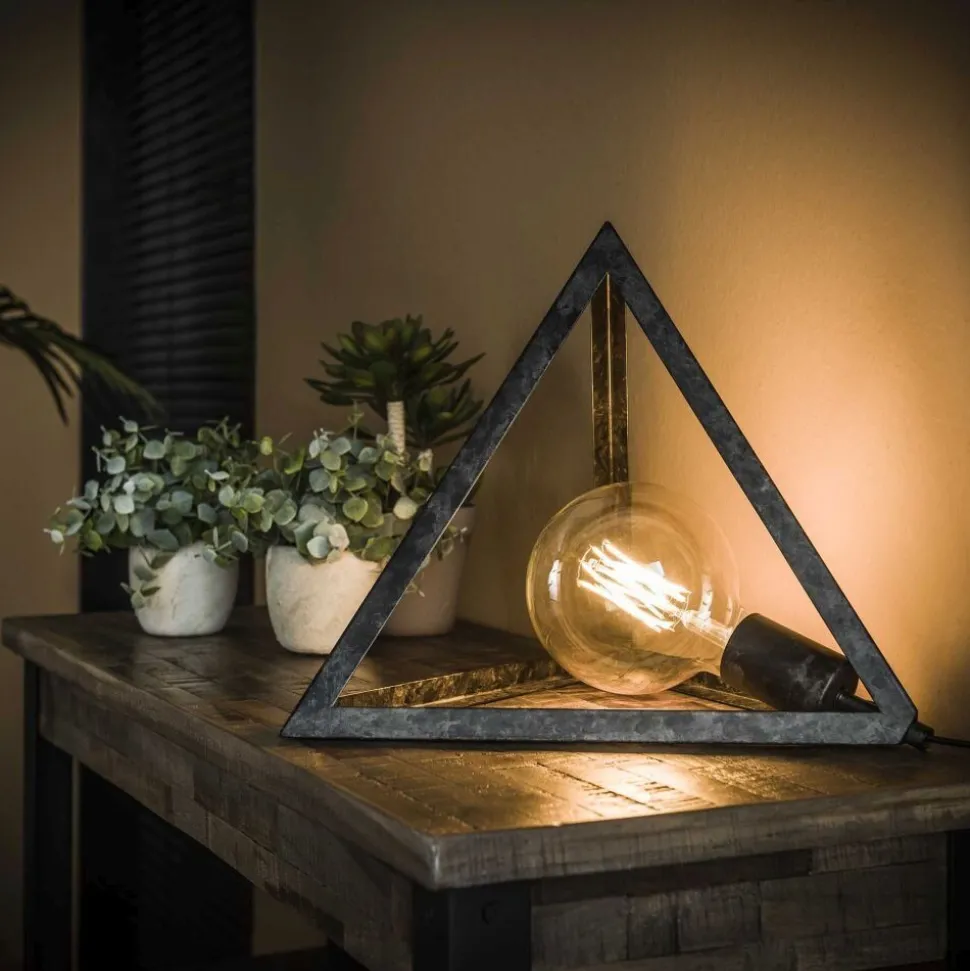 Lampe A Poser Haskerland Anthracite, 1 Lumiere