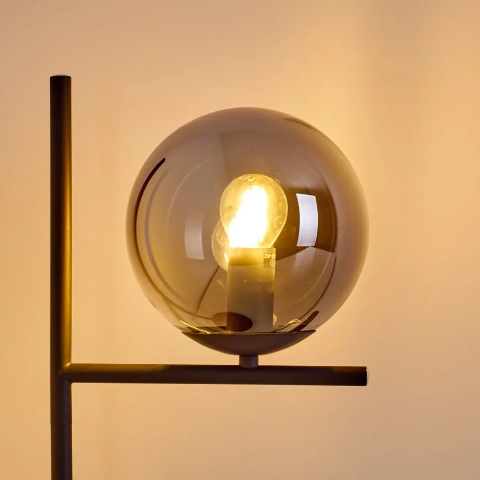 Lampe A Poser Hogatza Noir, 1 Lumiere