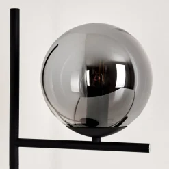 Lampe A Poser Hogatza Noir, 1 Lumiere