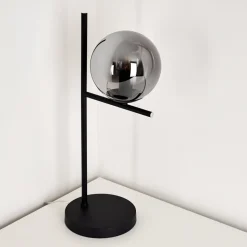 Lampe A Poser Hogatza Noir, 1 Lumiere
