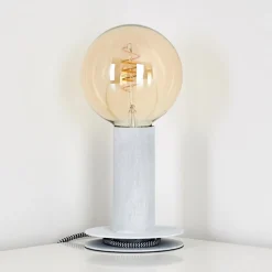 Lampe A Poser Kimstad Gris, 1 Lumiere