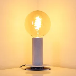 Lampe A Poser Kimstad Gris, 1 Lumiere