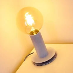 Lampe A Poser Kimstad Gris, 1 Lumiere