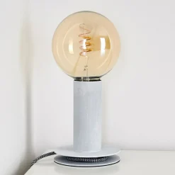 Lampe A Poser Kimstad Gris, 1 Lumiere