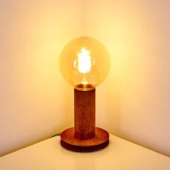 Lampe A Poser Kimstad Rouille, 1 Lumiere