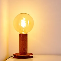 Lampe A Poser Kimstad Rouille, 1 Lumiere