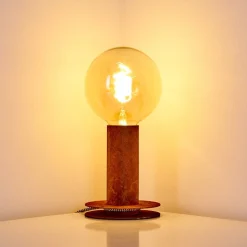 Lampe A Poser Kimstad Rouille, 1 Lumiere