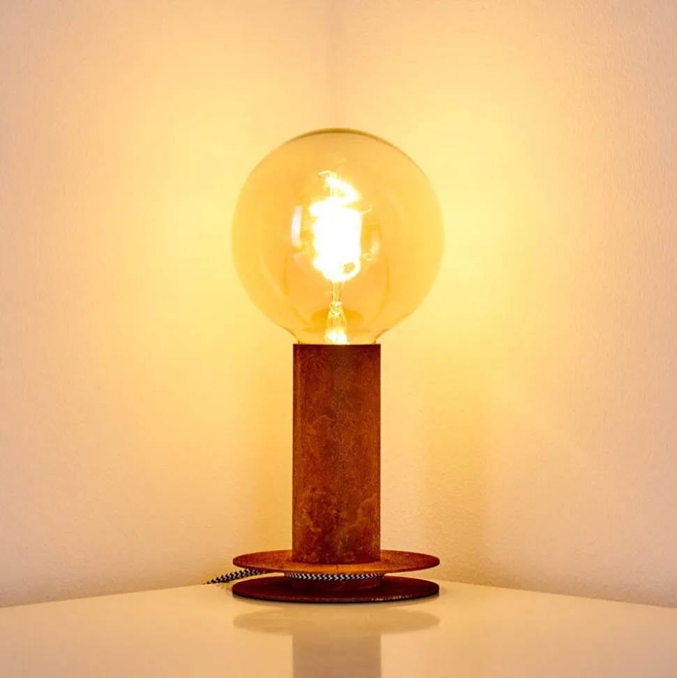 Lampe A Poser Kimstad Rouille, 1 Lumiere