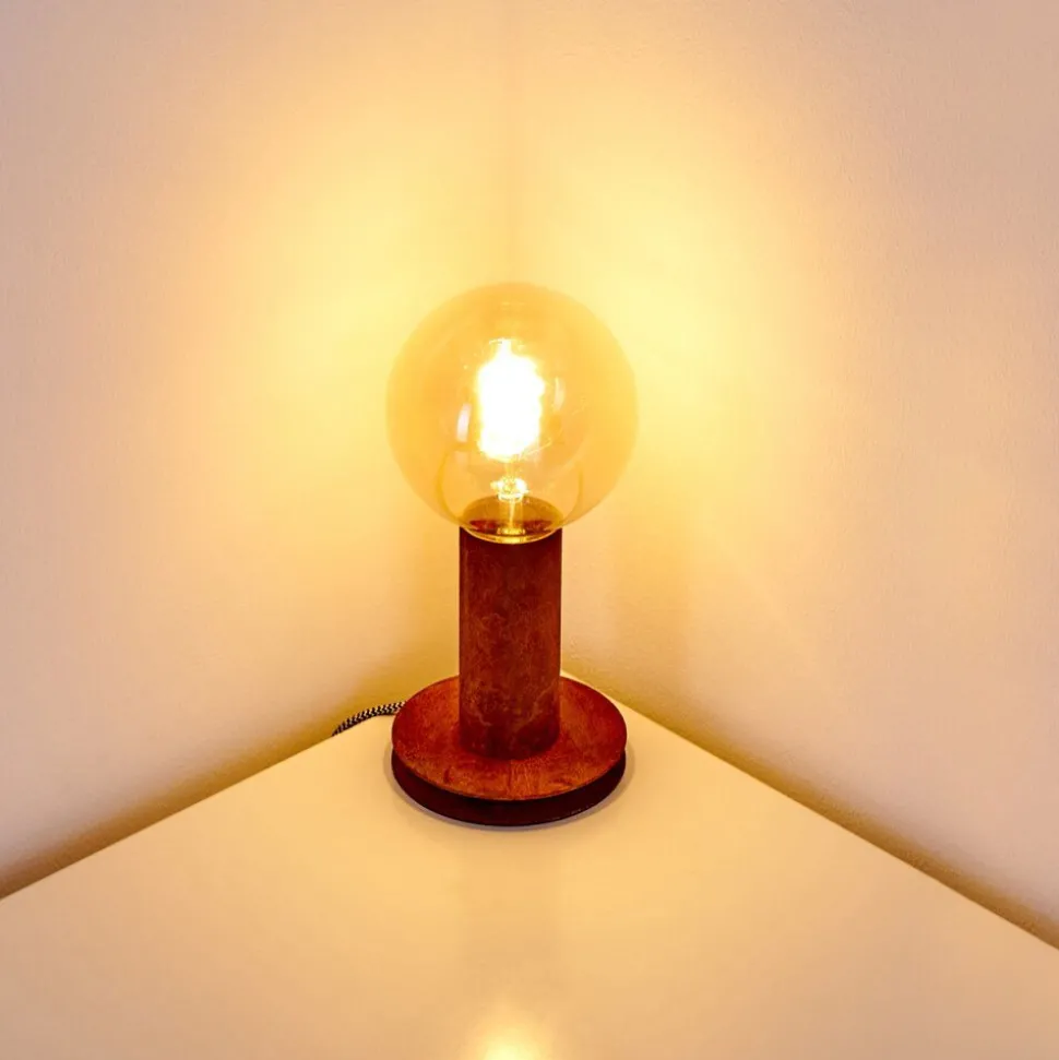 Lampe A Poser Kimstad Rouille, 1 Lumiere