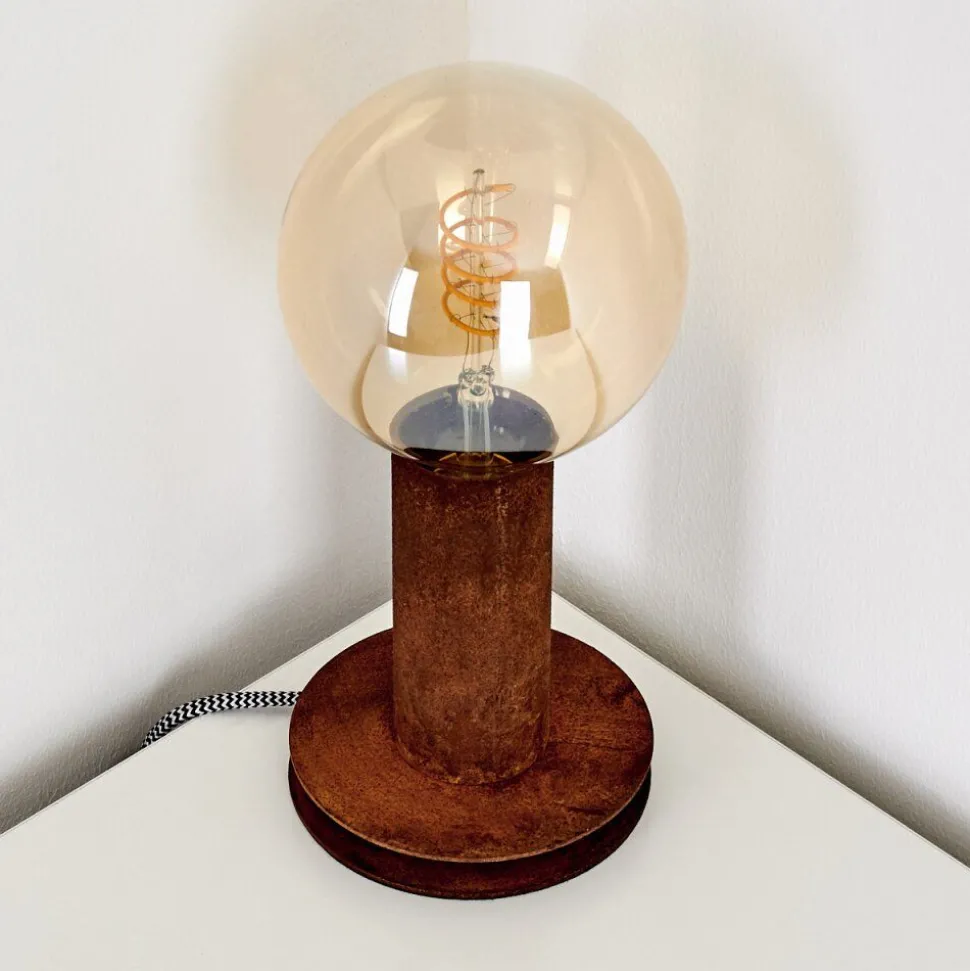 Lampe A Poser Kimstad Rouille, 1 Lumiere