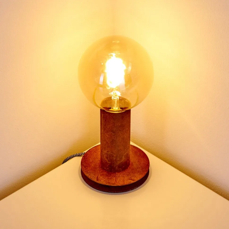Lampe A Poser Kimstad Rouille, 1 Lumiere