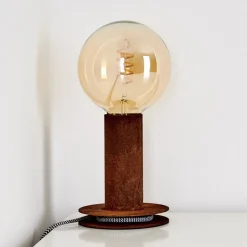 Lampe A Poser Kimstad Rouille, 1 Lumiere