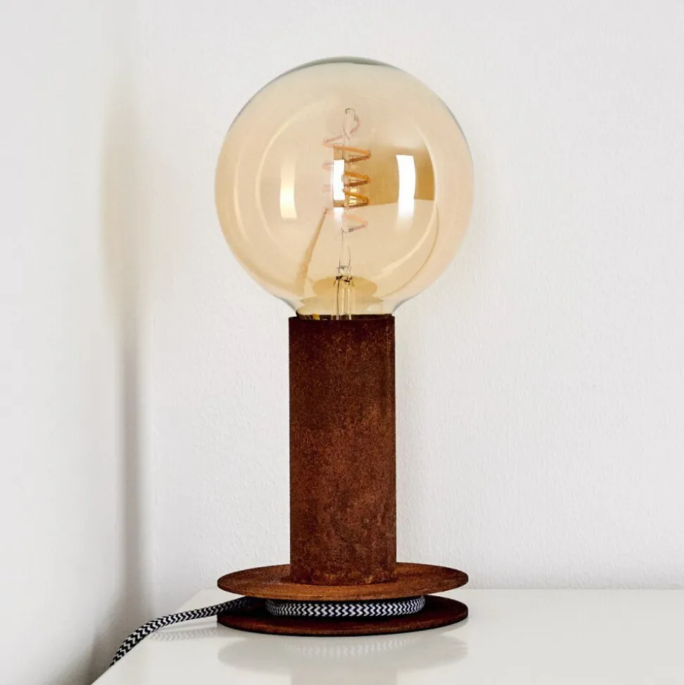 Lampe A Poser Kimstad Rouille, 1 Lumiere