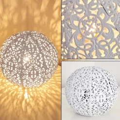 Lampe A Poser Kobenhavn Blanc, 1 Lumiere