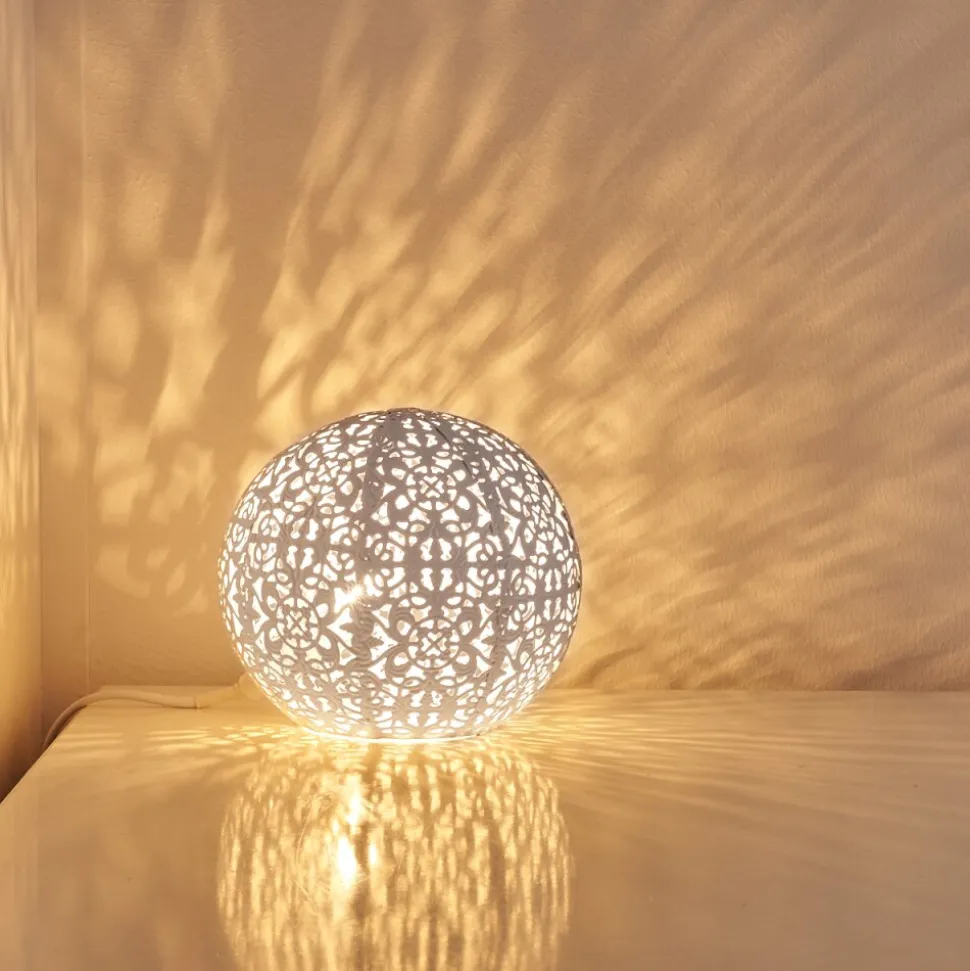 Lampe A Poser Kobenhavn Blanc, 1 Lumiere