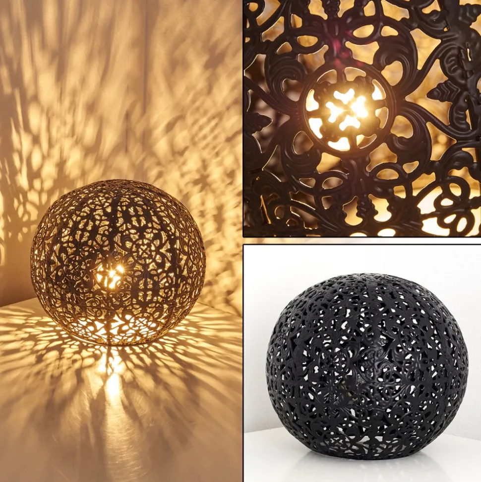 Lampe A Poser Kobenhavn Noir, 1 Lumiere