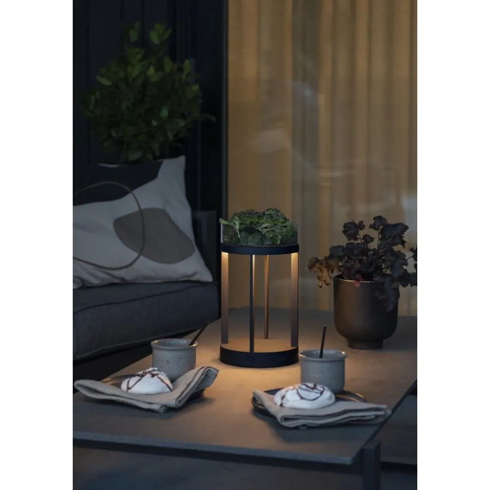 Lampe A Poser Konstsmide Chieti Led Noir, 1 Lumiere