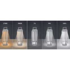 Lampe A Poser Konstsmide Otranto Led Noir, 1 Lumiere