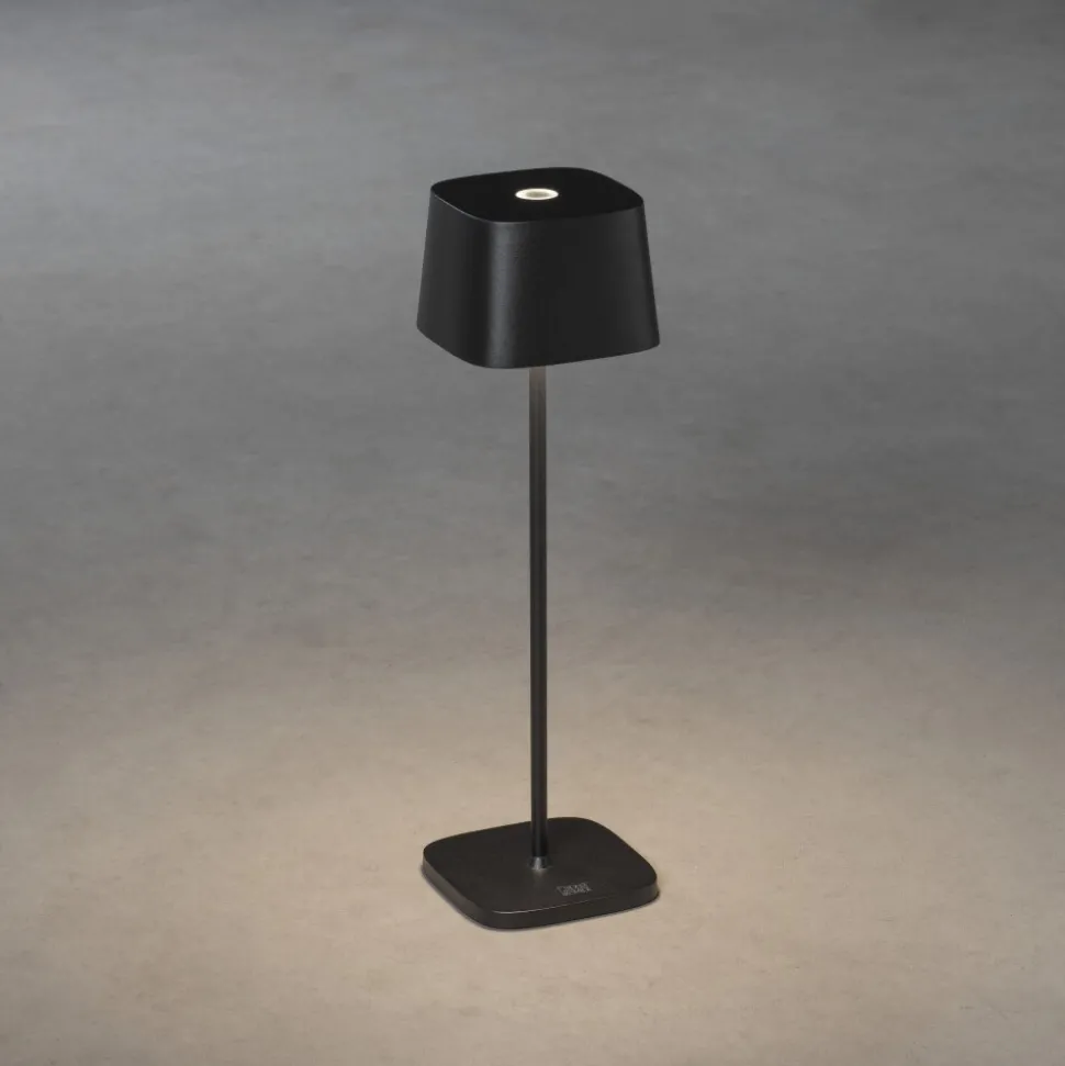 Lampe A Poser Konstsmide Capri Led Noir, 1 Lumiere