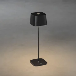 Lampe A Poser Konstsmide Capri Led Noir, 1 Lumiere